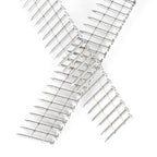 15 Degree Wire Coil 1-1/4 ×.09 Ring Shank Stainless Steel Siding Nails 1200Pcs