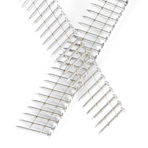 15 Degree Wire Coil 1-1/4 ×.09 Ring Shank Stainless Steel Siding Nails 1200Pcs