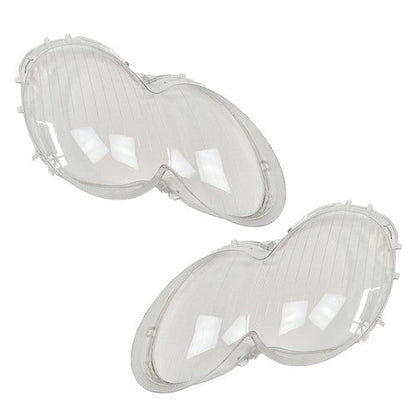 1 Pair Clear Front Headlight Lens Cover for Mercedes Benz W230 2003 2008