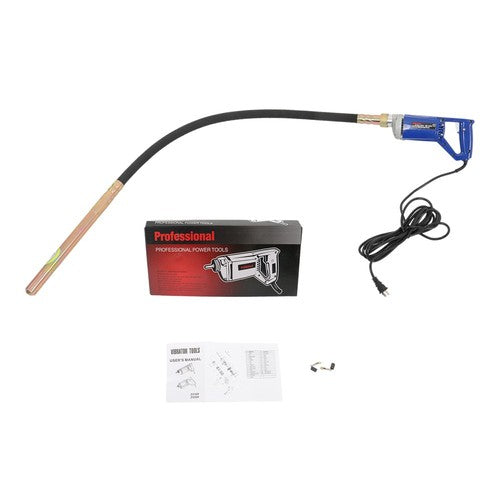 US Hand Held Concrete Vibrator Electric Vibrator With 6.6 Ft Long Shaft Concrete