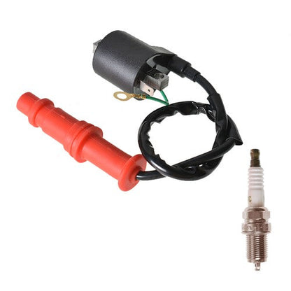 New For Polaris Sportsman 500 1996 1997 1998-2002 US Ignition Coil & Spark Plug