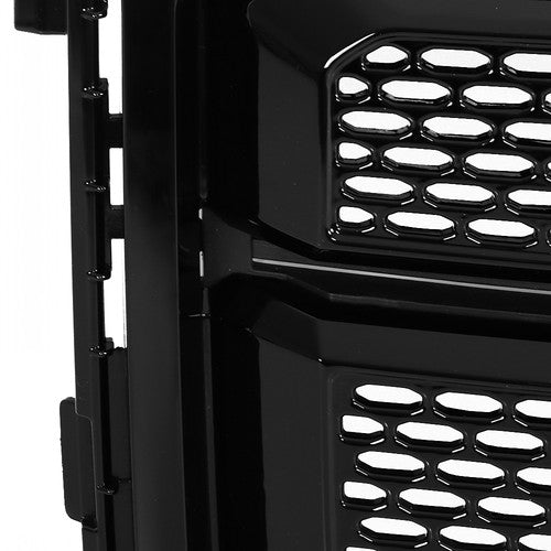 New Fit For GMC Acadia Denali 2013-2016 Bright 84055811 Black Center Mesh Grille