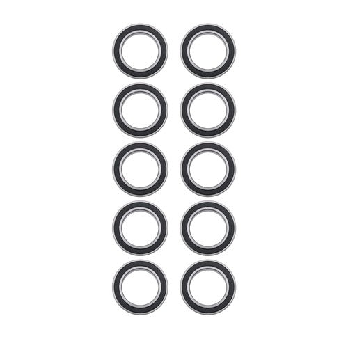 10Pcs 6908-2RS Bearings 40×62×12mm Double Rubber Seals Deep Groove Ball Bearing