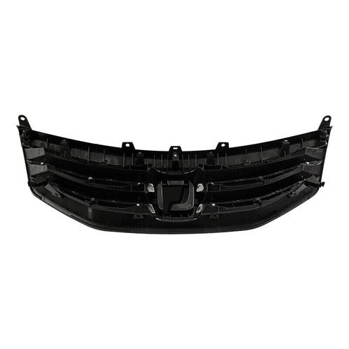 Front Bumper Upper Gloss Black Mesh Grill Grille for 2011 2012 for Honda Accord