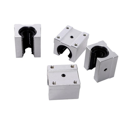 2PCS SBR16-2200mm Linear Guide Rails with 4Pcs SBR16UU Bearing Blocks