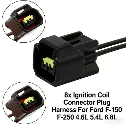 New  FOR Ford Expedition F-150 F-250 4.6L 5.4L 8x Ignition Coil Connector Plug