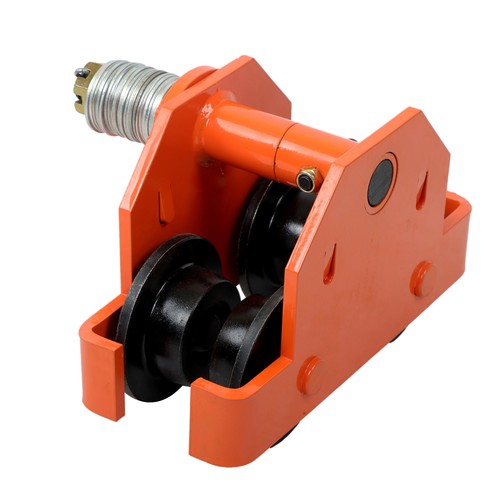 Push Beam Trolley Manual Trolley 2200 lbs/1 Ton Load 2.5"-8" Adjustable