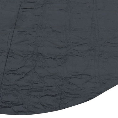 12ft Round Outdoor Inflatable Hot Tub Mat Pool Liner Pad Heavy Duty 12'(Black)