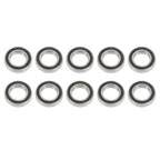 10Pcs 6008-2RS Bearings 40×68×15mm Double Rubber Seals Deep Groove Ball Bearing