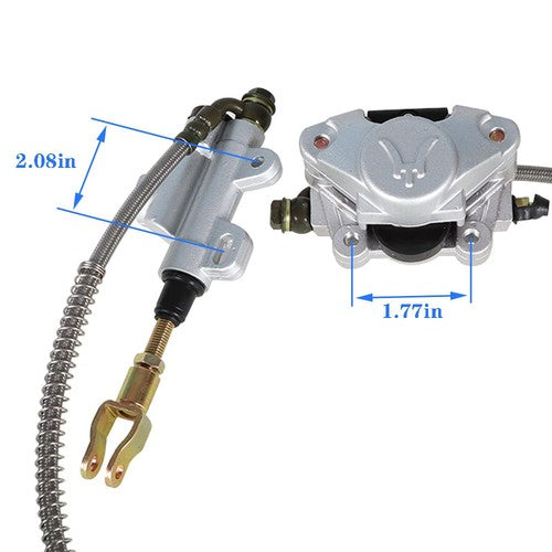 For Go Kart Rear Live Axle Kit, Brake Assembly,Sprocket & Hub,Hub Drift Trike