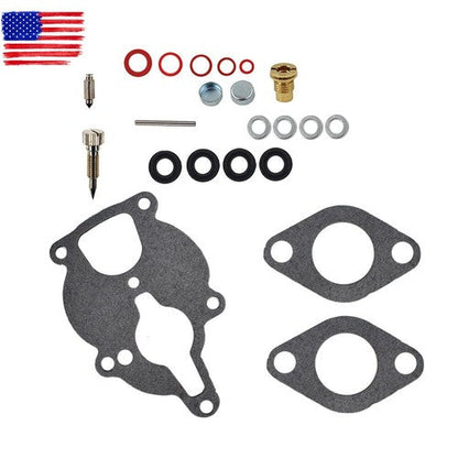Carburetor Kit & Float For Zenith Wisconsin Engine VH4D VHD TJD Replaces LQ39