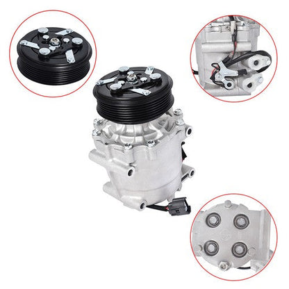 For Honda Civic 2002 2003-04 2005 1.7L A/C Compressor W/Clutch CO4914AC 2004914