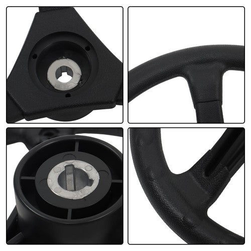 12 Feet SS13712 Rotary Steering System Outboard Kit Marine Steering Cable