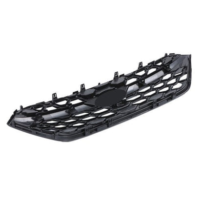 Gloss Black Plastic Honeycomb Front Bumper Upper Grille For Subaru WRX 2022-2024