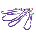 6600LBS Capacity 5FT Lifting Slings with G80 4 Legs Grab Hook and Adjuster