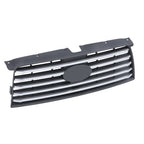 For Subaru Forester 2006-2008 Plastic Front Bumper Upper Grille w/ Silver Trim