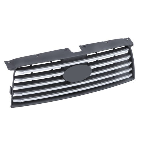 For Subaru Forester 2006-2008 Plastic Front Bumper Upper Grille w/ Silver Trim