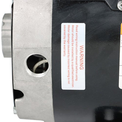 5HP ODP Compressor Duty Electric Motor 1Phase 3450RPM 56HZ Frame 7/8" Shaft 230V