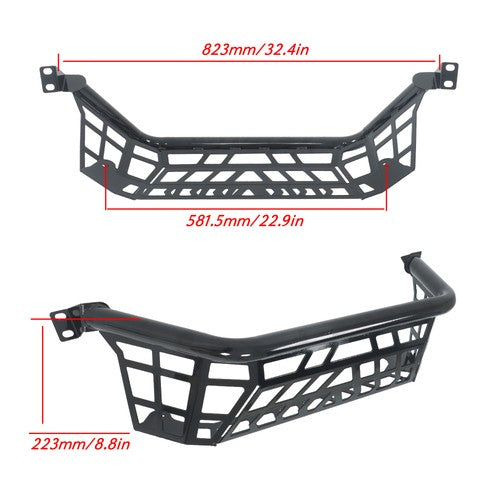luggage rack steel bed shell rear panel 2020-2023 for Kawasaki Teryx KRX 1000