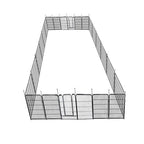 24 Panels 32x26 inch Dog Playpen Crate Fence Pet PlayPen Exercise Cage