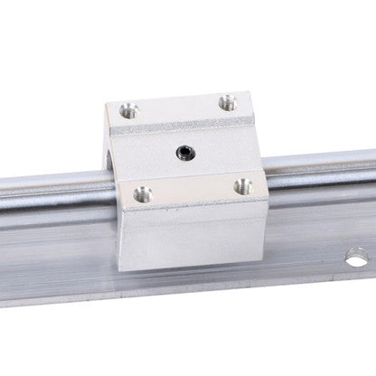 2PCS SBR16-2200mm Linear Guide Rails with 4Pcs SBR16UU Bearing Blocks