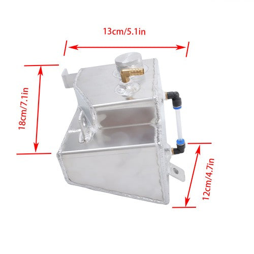 Aluminum Coolant Tank Expansion Recovery Overflow Can For Mazda Miata 1990-1997