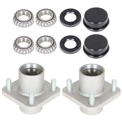 For EZGO TXT / Medalist G/E 1976-2001.5 Front Hub Assembly Wheel Hubs Golf Cart