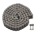 #80-2 Duplex Double Strand Roller Chain x 10 feet + 2 Connecting Links