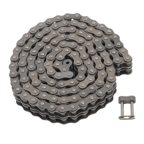 #80-2 Duplex Double Strand Roller Chain x 10 feet + 2 Connecting Links