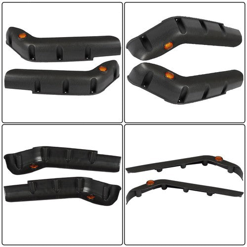 4pcs Fender Flares With Screws Front Rear For Club Car DS Golf Cart 1994-Up