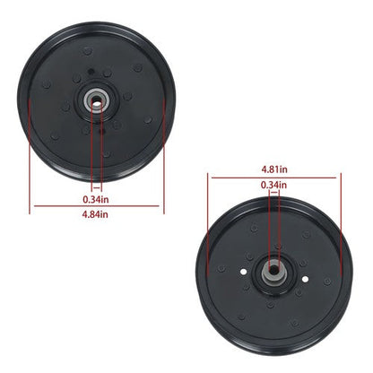 For Gravely Pro-Stance 60 52 48 36 32 Compact-Pro 44 07351200 Flat Idler Pulley