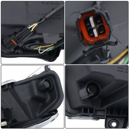 For Lexus NX200t/300/300h 2015-2021 Fog Light Lamp DRL Right Side Black Housing