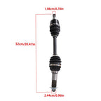 2PCS Front Left Right CV Axles Drive Shaft For Yamaha Kodiak 400 YFM 2000-2002