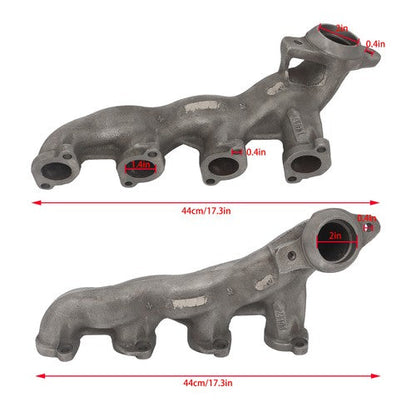 1994-1997 For Ford Thunderbird Mercury Cougar Left Exhaust Manifold Kit 4.7L