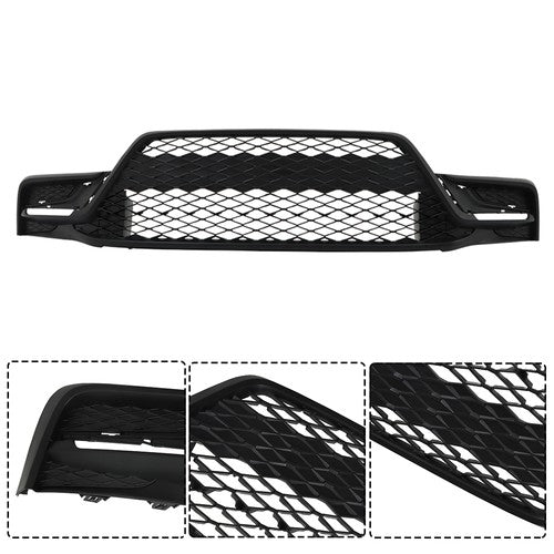 Black For Toyota Corolla 2023-2024 Pair LED Clear Headlights&Front Lower Grill