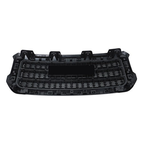 Gloss Black Front Grille For GMC Sierra 2500HD 3500HD Denali 2015-2019 Plastic