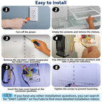 DA97 12609C Refrigerator Evaporator Cover for Samsung RF263BEAESR RF260BEAESR