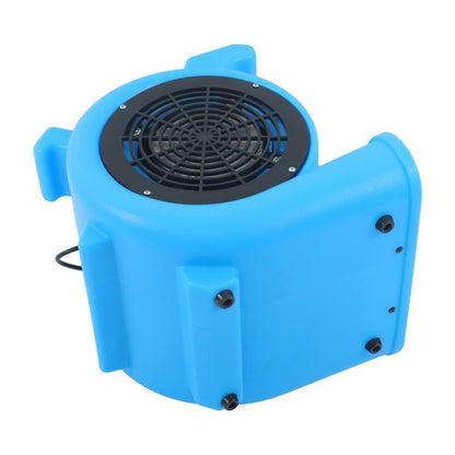 Powerful 1/2HP 2200CFM 15ft 2-Position Carpet Dryer - Blue Fan