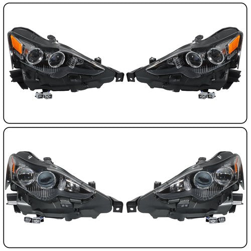 LH&RH For Lexus IS250 IS200T IS300 IS350 2014-2016 LED Type Projector Headlights