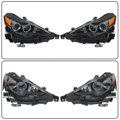 LH&RH For Lexus IS250 IS200T IS300 IS350 2014-2016 LED Type Projector Headlights