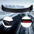 For Honda Civic 2012 13 14-15 ABS Rear Trunk Lip Spoiler Wing w/Led Brake Light