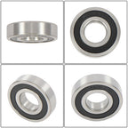4Pcs 63/32-2RS Bearings 32��75��20mm Double Rubber Seals Deep Groove Ball Bearing
