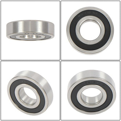 4Pcs 63/32-2RS Bearings 32×75×20mm Double Rubber Seals Deep Groove Ball Bearing