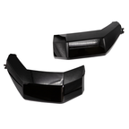 For Toyota Tundra 2022 2023 Front Bumper Cover Molding Gloss Black Left & Right
