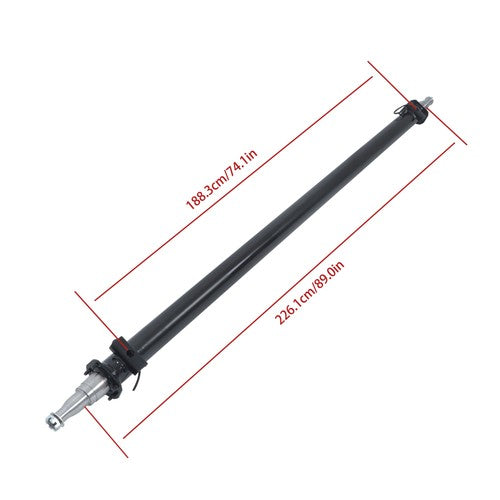 For 6000lbs Trailer Axle Only Beam With Idler 74" Spring Center 89" Hub Face