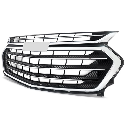 Front Bumper Grille Upper Grill Chrome for Chevrolet Traverse 2018-2021