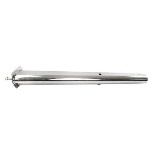 Pair 30" Stainless 2-1/2" Bolt Spring Loaded Mud Flap Hangers Straight Tapered