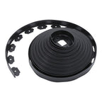 64pcs Anchoring Spik L-shaped 100FT Garden Edge Lawn Grass Stone Isolation Strip
