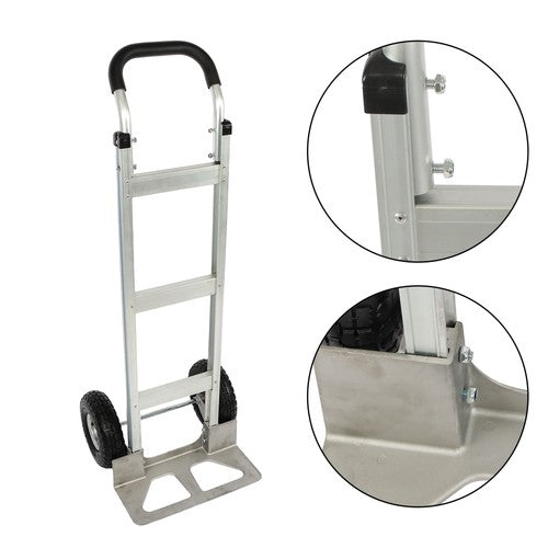 Aluminum 500Lbs Hand Truck Magliner Trolley Dolly 14"×7-1/2" Diecast Nose Plate