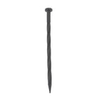 Garden Edging Kit With Anchoring Spikes Plastic No Dig Lawn Border L-shaped Lawn